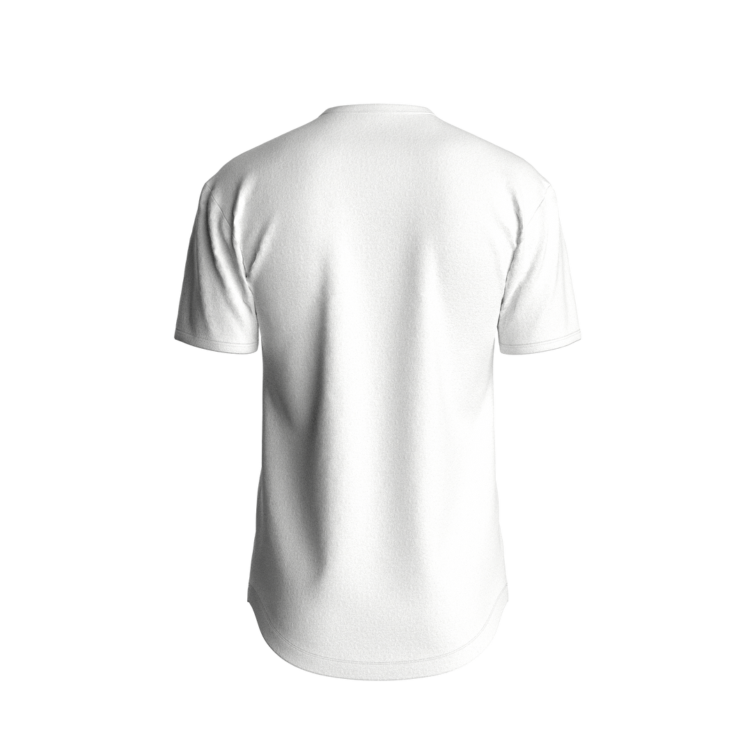 SB1001-Short Sleeve Curved Bottom T-Shirt