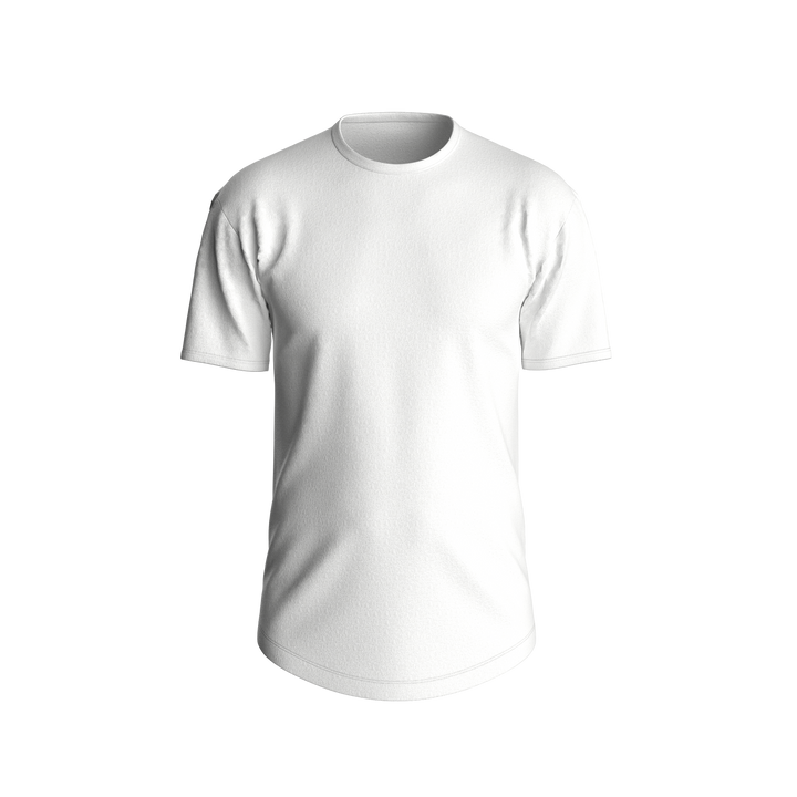 SB1001-Short Sleeve Curved Bottom T-Shirt