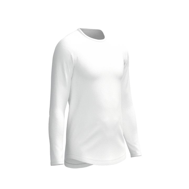 SB1003-Long Sleeve Curved Bottom T-Shirt