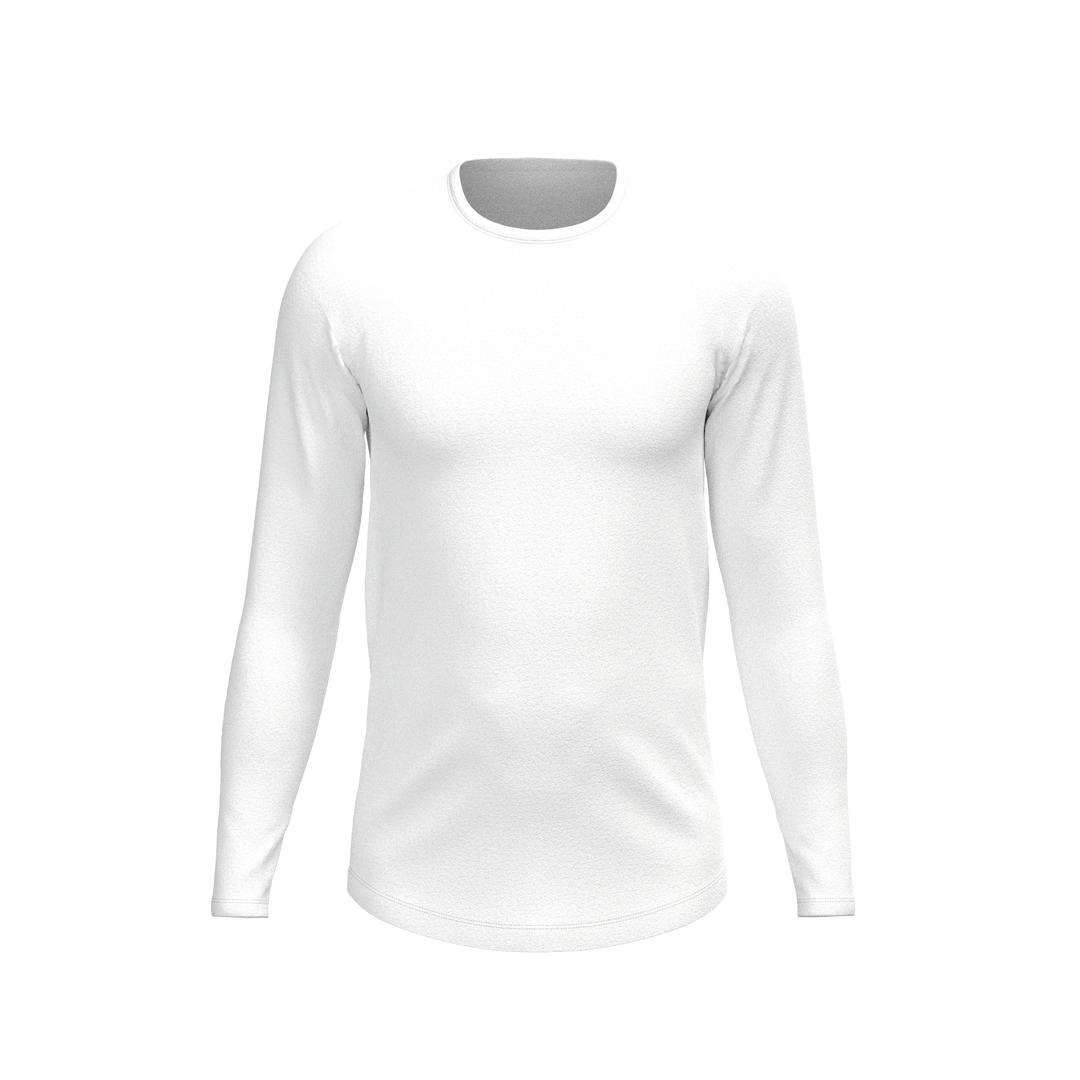 SB1003-Long Sleeve Curved Bottom T-Shirt