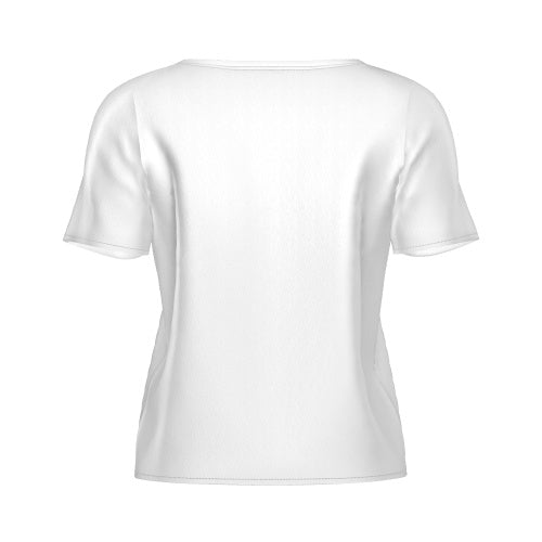 SA201 Wide Neck Short Sleeve Top